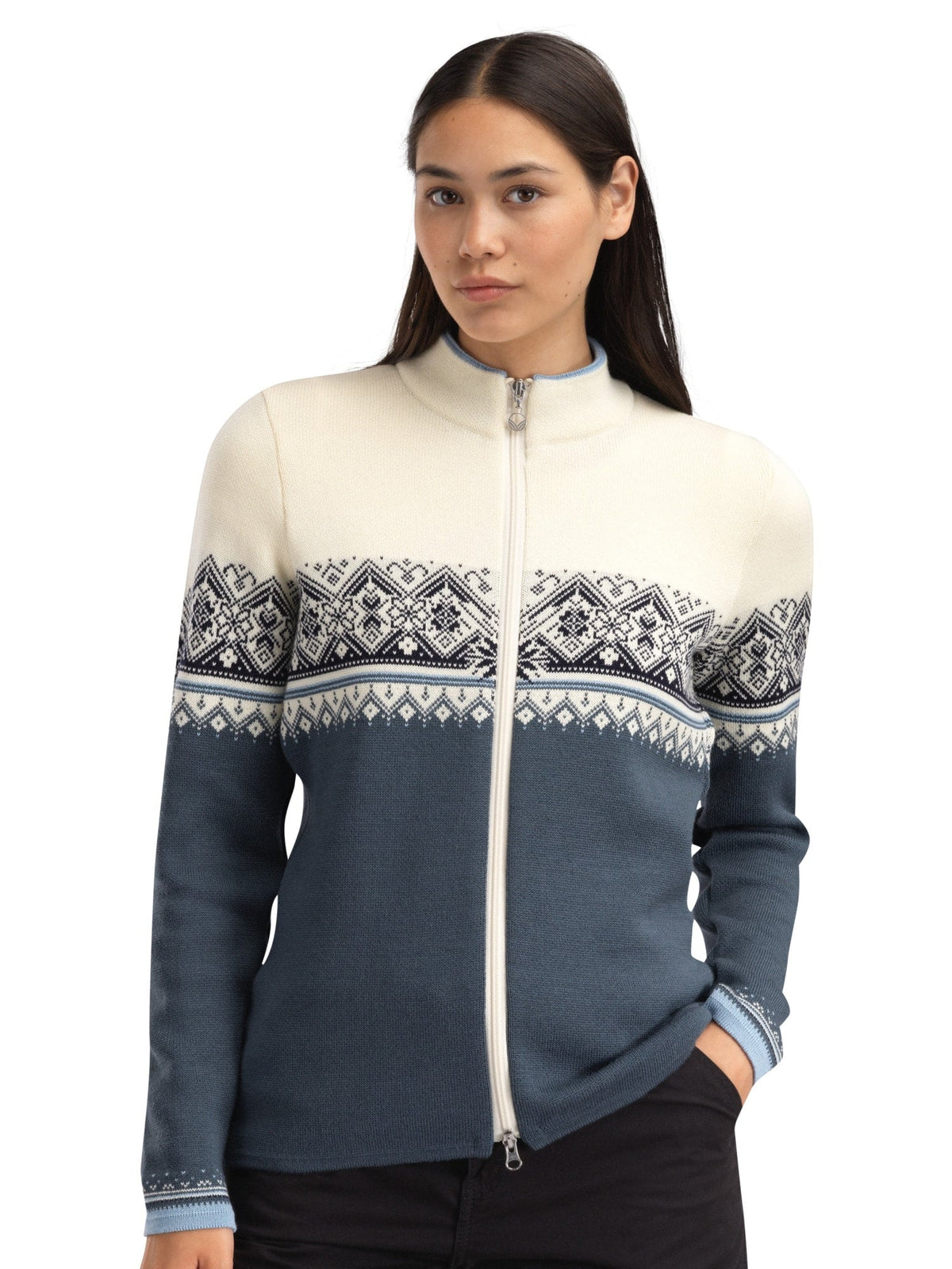 Moritz Women's Jacket Steel Offwhite Navy