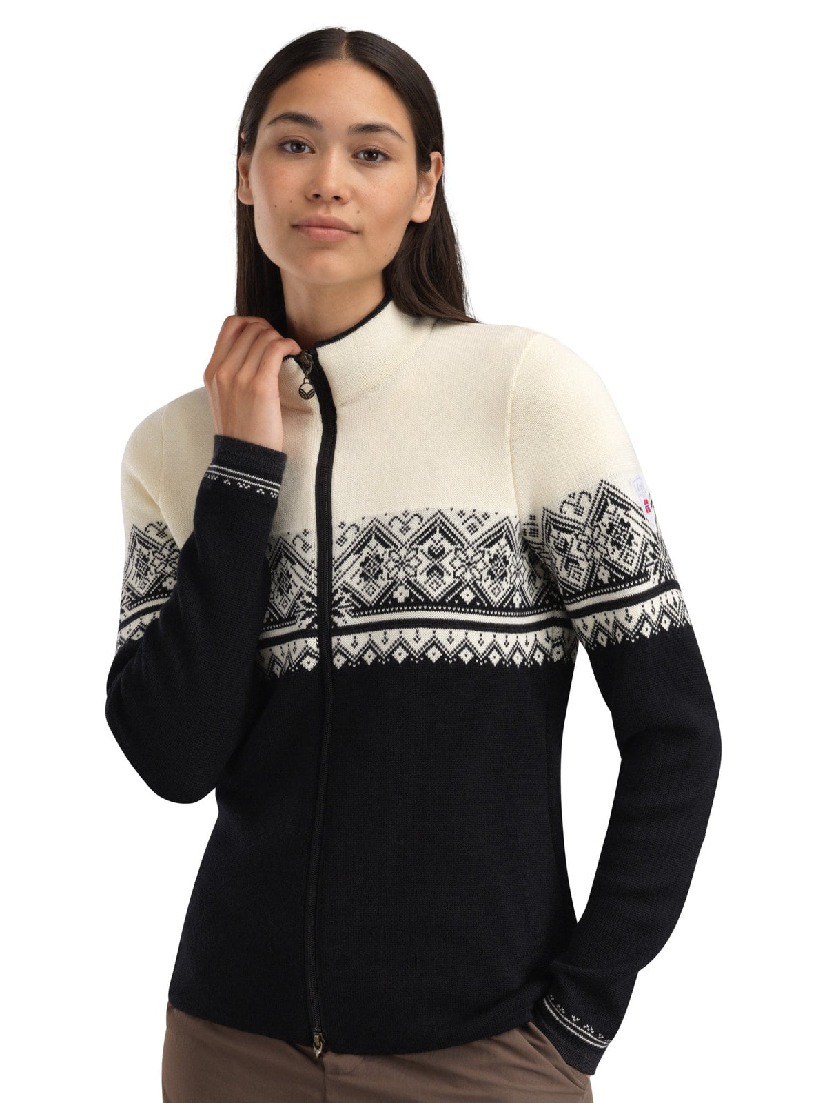 Moritz Women's Jacket Black Offwhite Dark Charcoal