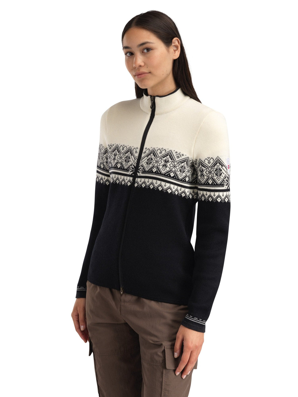 Moritz Women's Jacket Black Offwhite Dark Charcoal