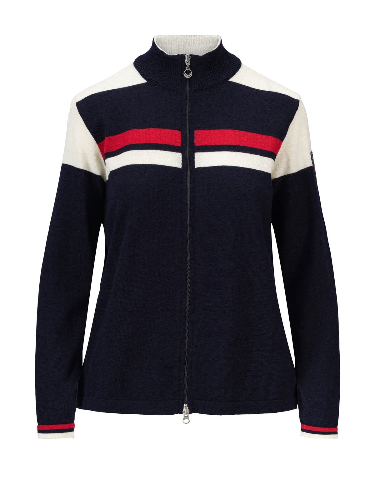 Mount Stello Feminine Jacket Navy Offwhite Raspberry