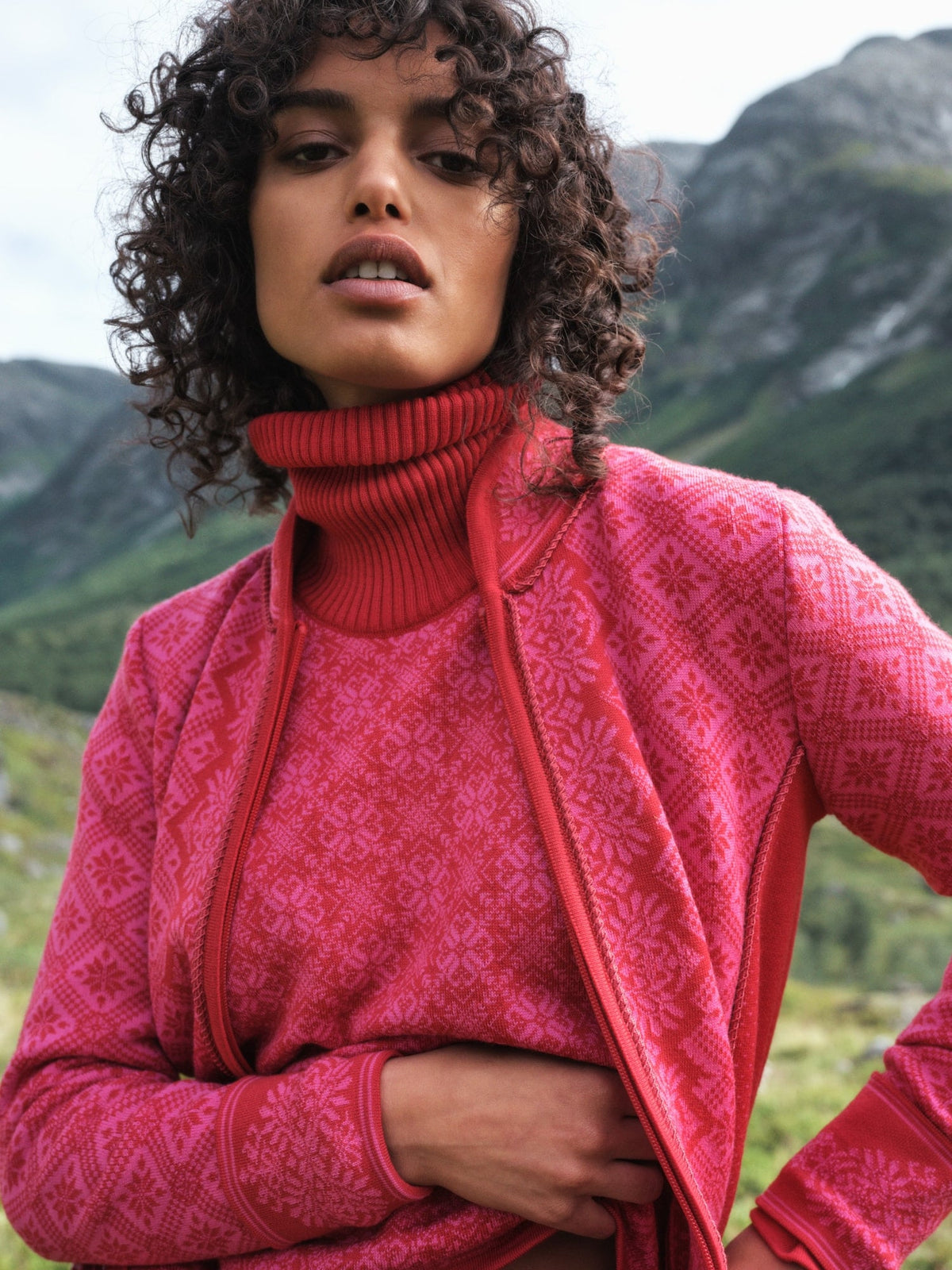 Christiania Fem Jacket Raspberry Allium