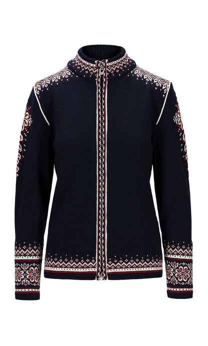140th Anniversary Women’s Wool Jacket  NAVY RED ROSE OFF WHITE