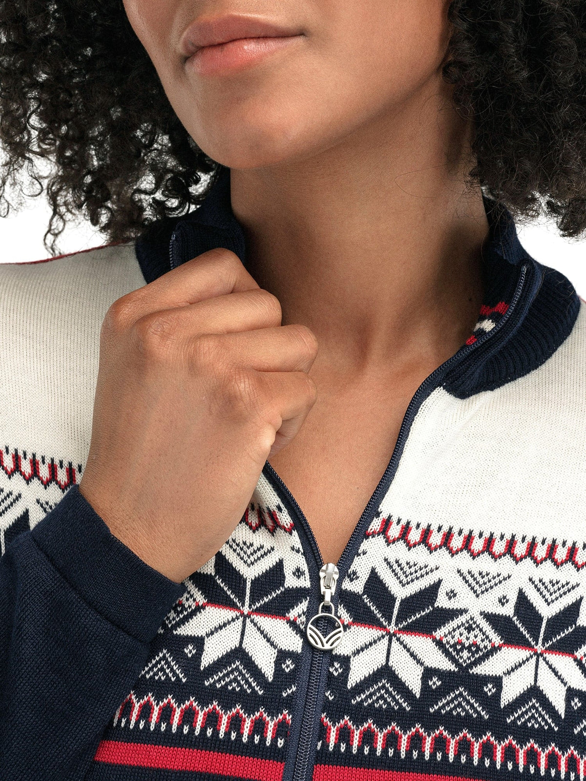 Liberg Feminine Jacket Marine Offwhite Raspberry