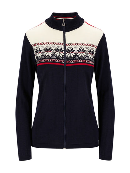 Liberg Feminine Jacket Marine Offwhite Raspberry
