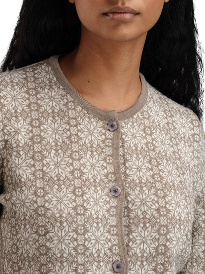 Othelie Fem Jacket Mountainstone Offwhite Mt.s