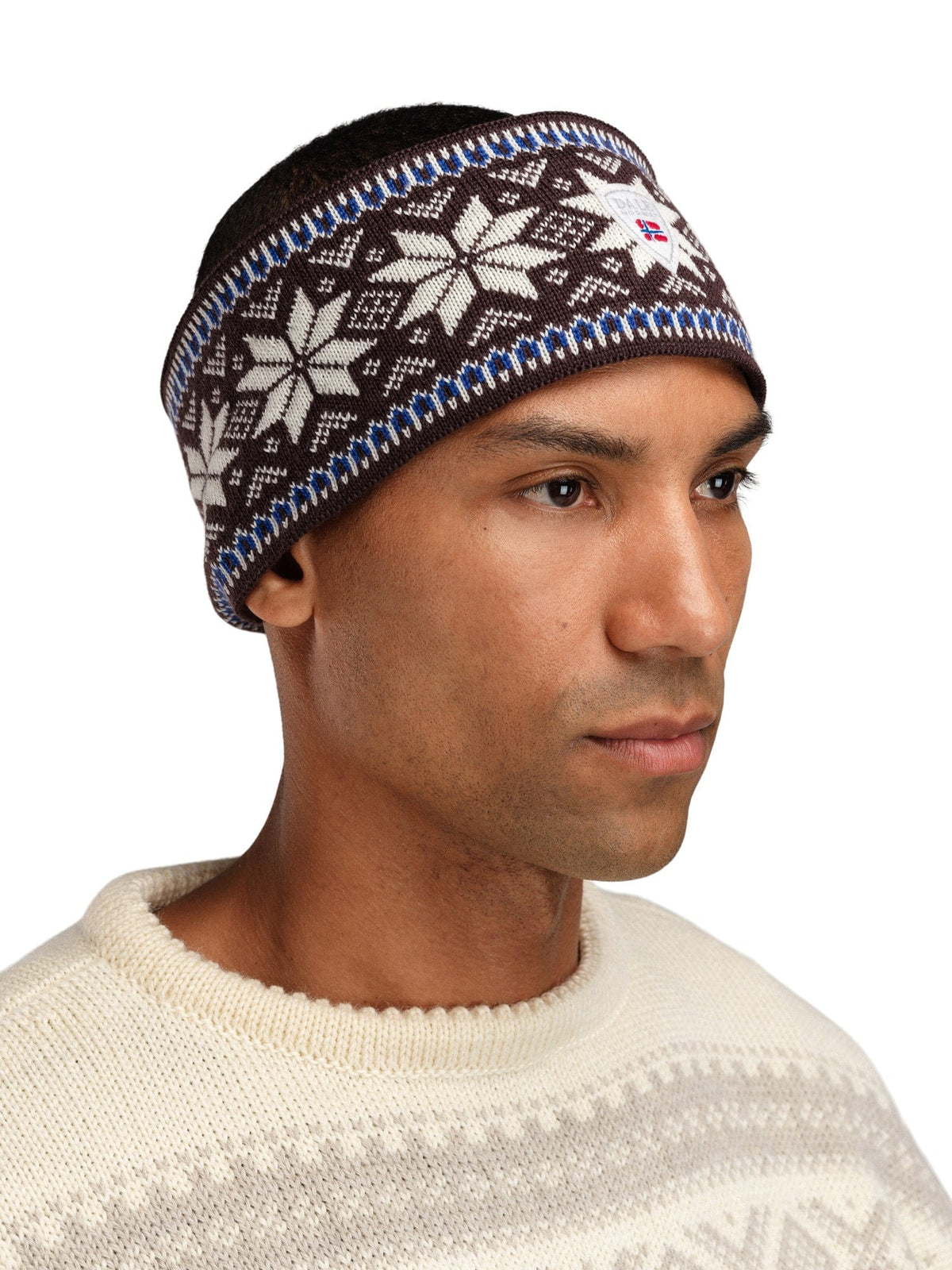 Garmisch Headband Navy Allium Raspberry