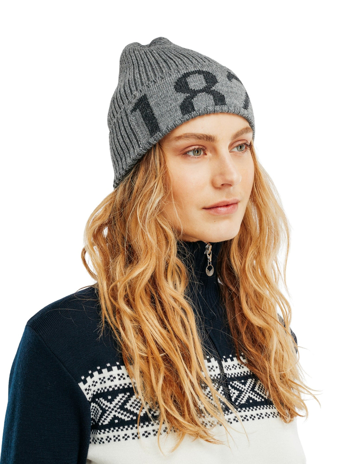 1879 unisex wool hat  Smoke DarkCharcoal