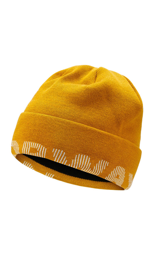 Team Norway unisex merino wool hat  Mustard