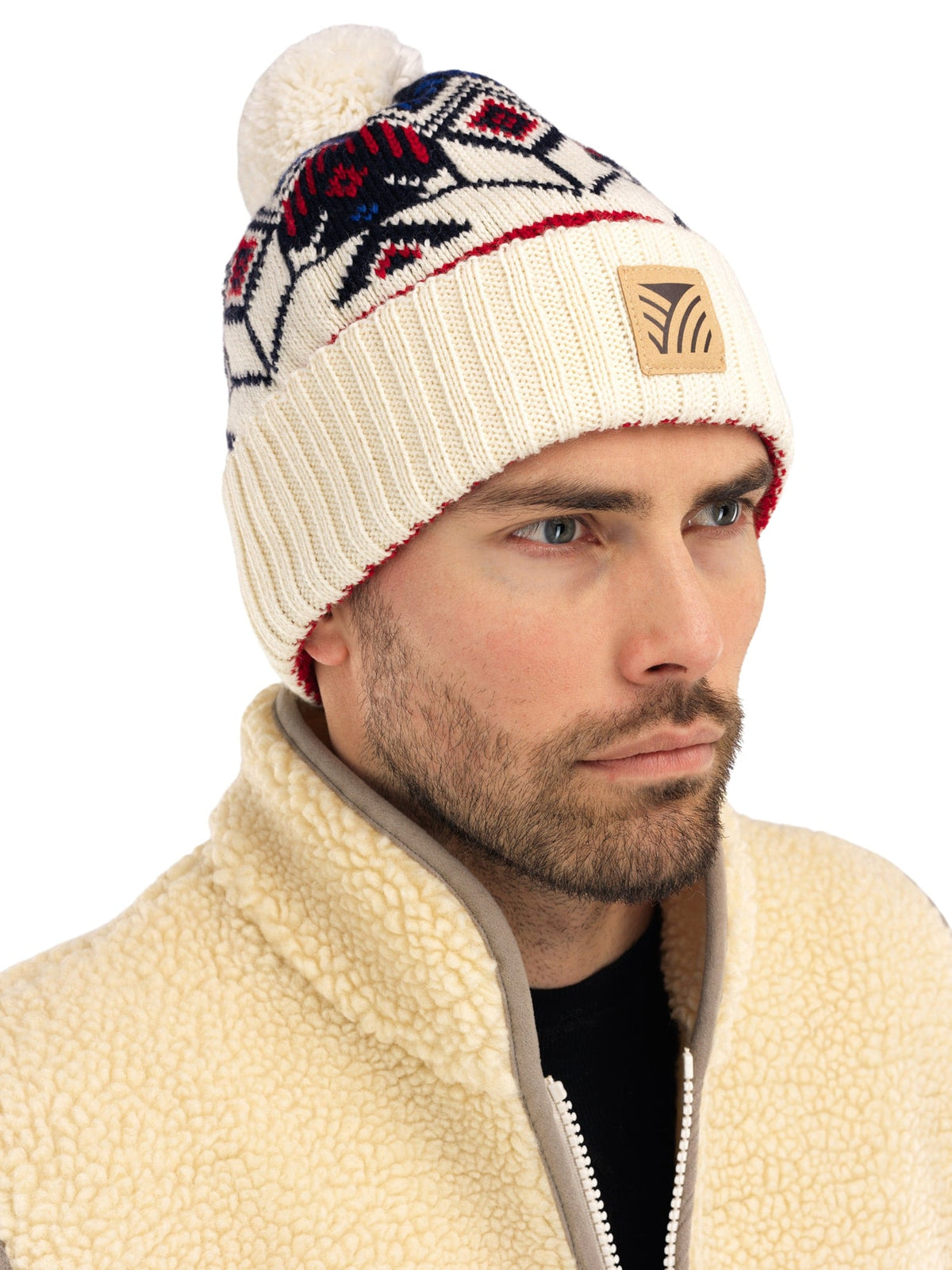 Vilja unisex wool hat  Navy