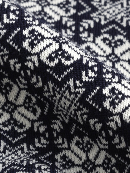 Vardåsen Scarf Navy Offwhite