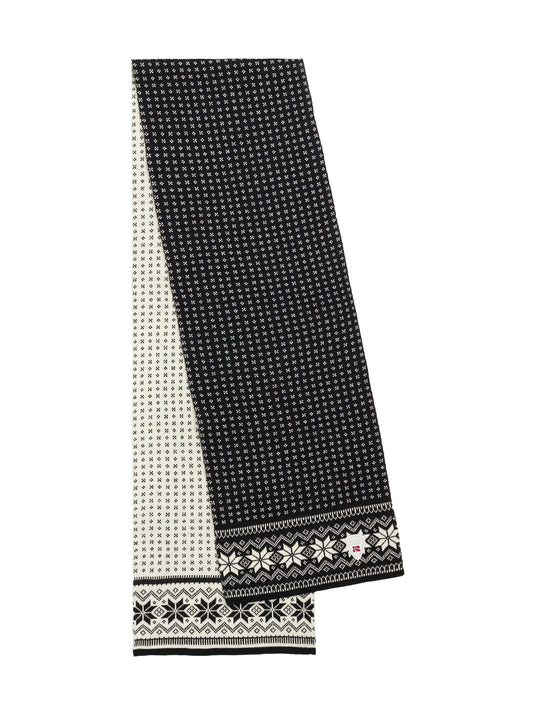 Garmisch Scarf Black White