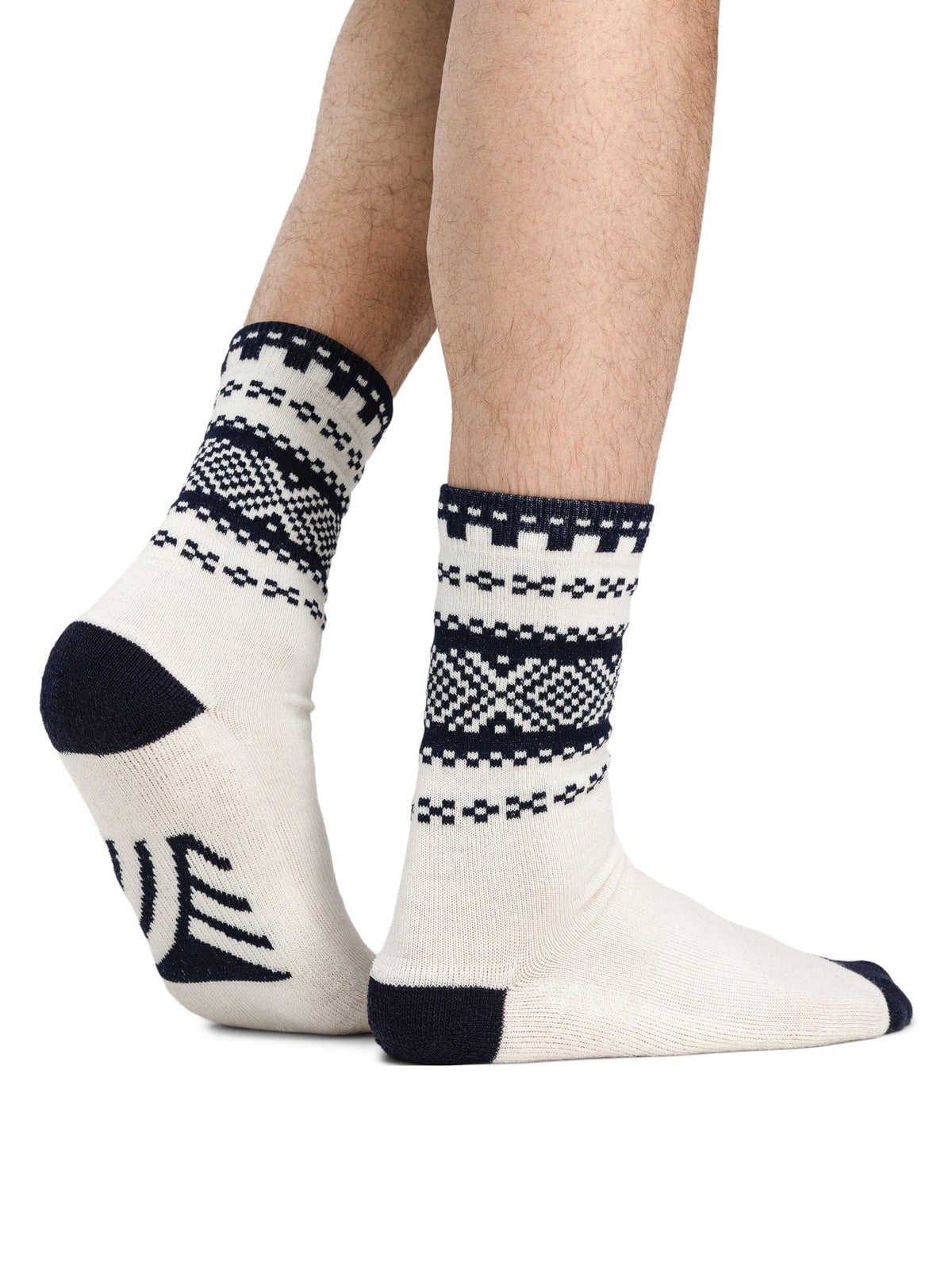 Cortina sock Offwhite Navy