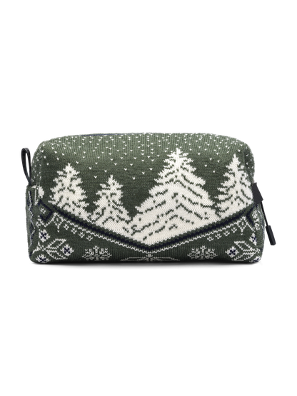 Toiletry bag medium - Christmas Green Green