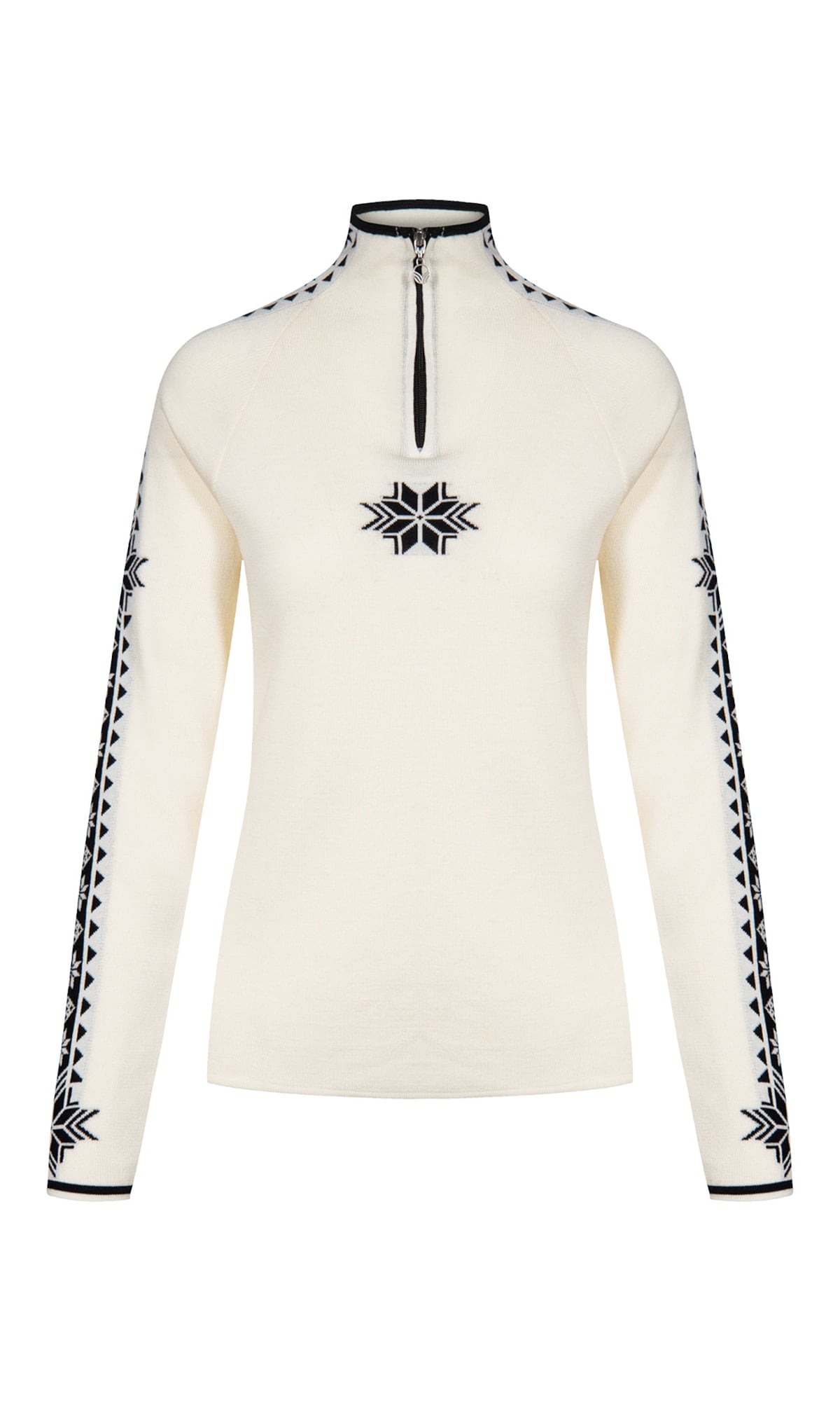 Geilo Fem Sweater Offwhite Black