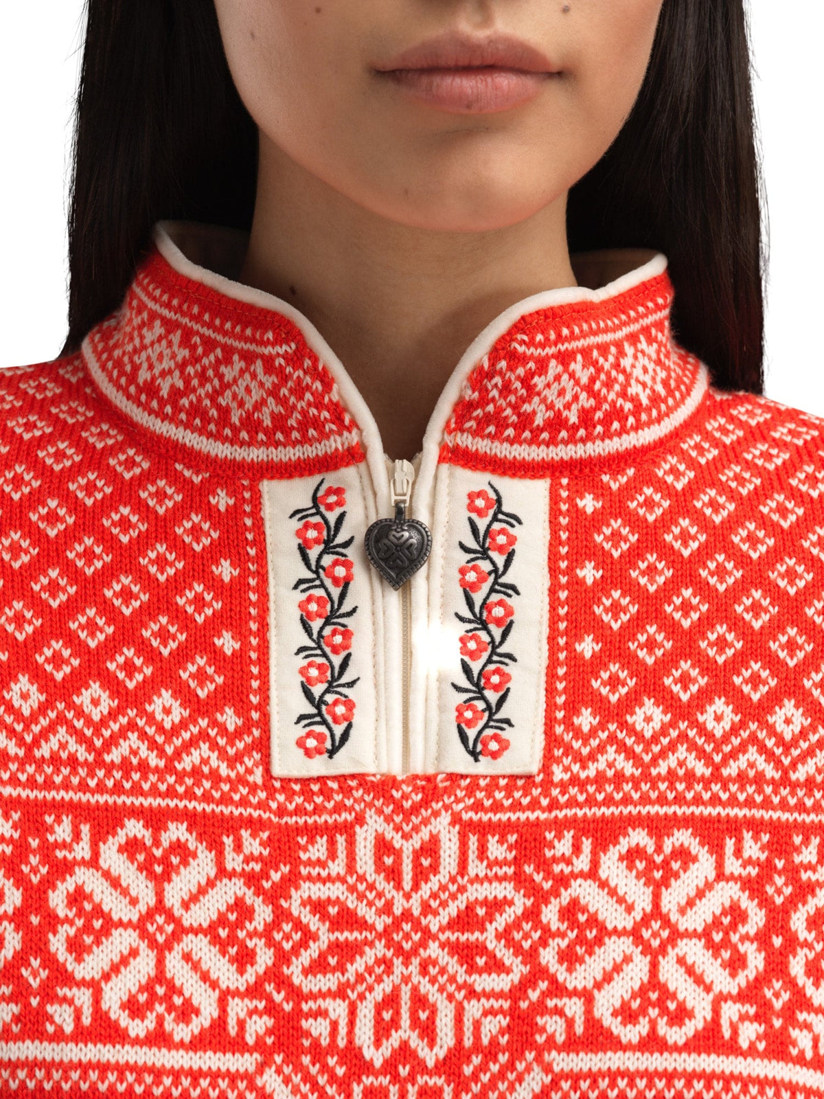 Peace Women's Sweater Roth Red Sand Mel.