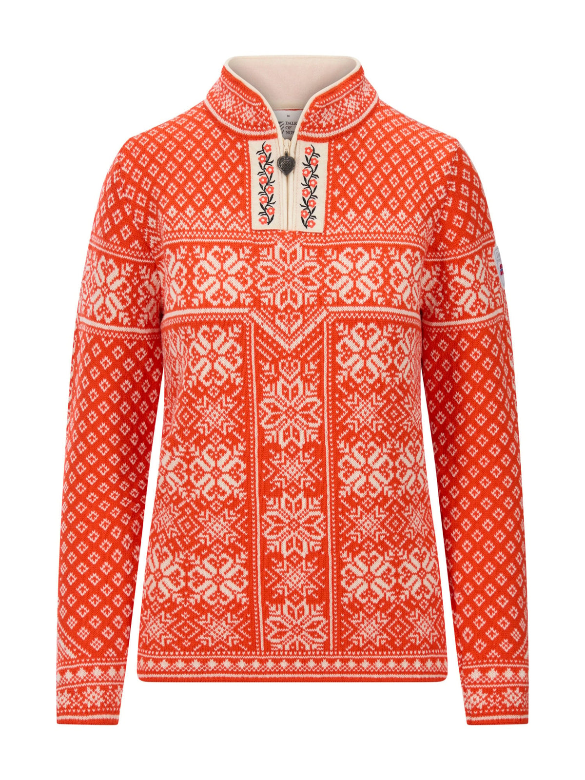 Peace Women's Sweater Roth Red Sand Mel.