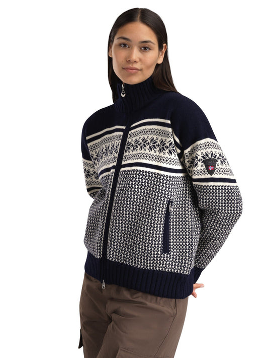 Vola Windproof Women's Jacket Navy Offwhite