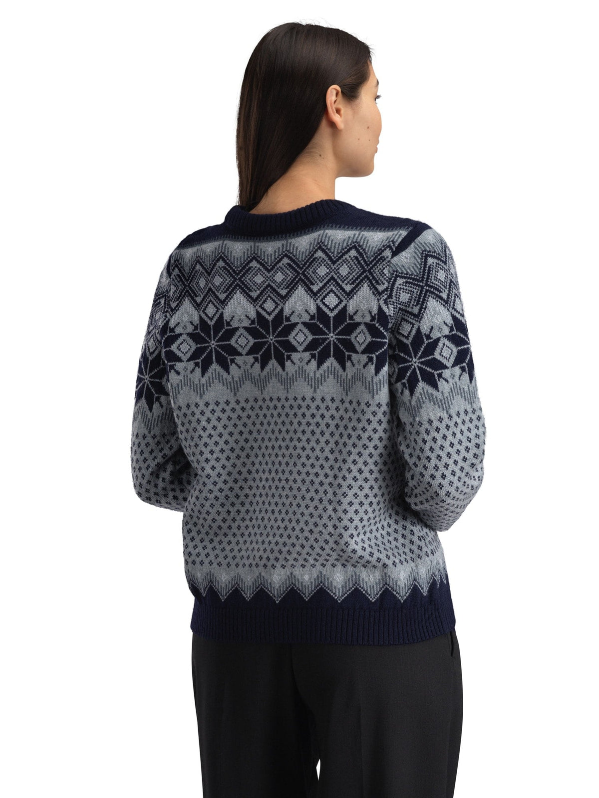 Vilja Women's Sweater Navy Mid Blue Mel. Steel