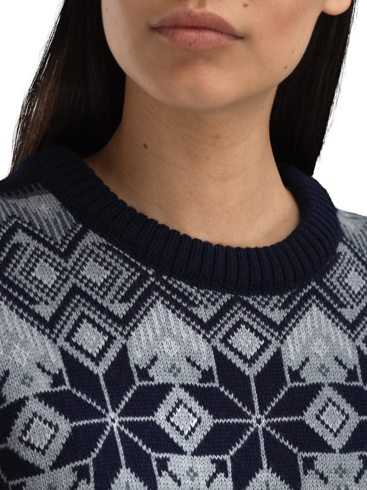 Vilja Women's Sweater Navy Mid Blue Mel. Steel