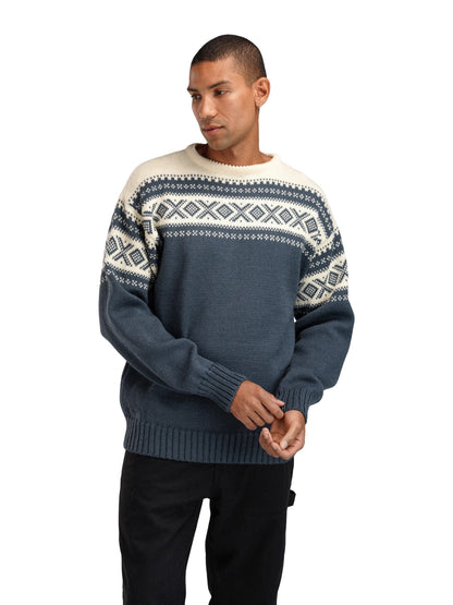 Cortina 1956 Uni Sweater Steel Offwhite