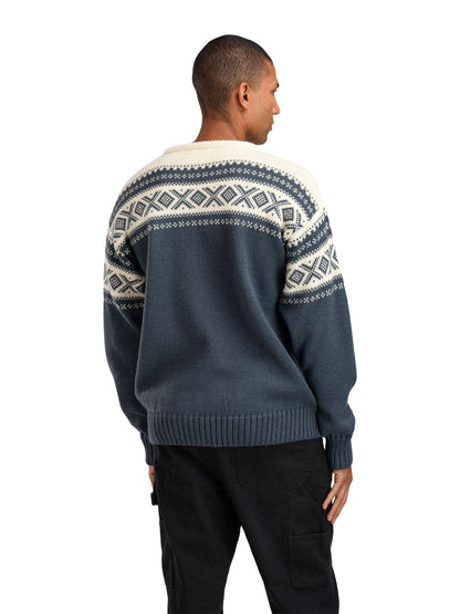 Cortina 1956 Uni Sweater Steel Offwhite