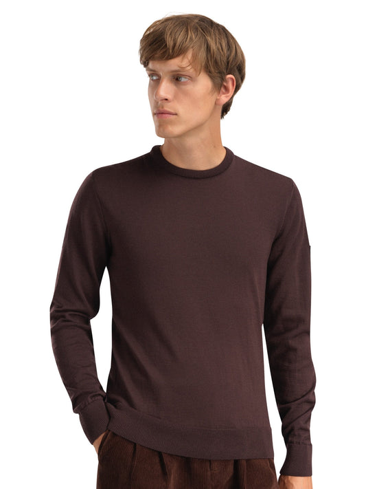 Magnus Masc Sweater Aubergine