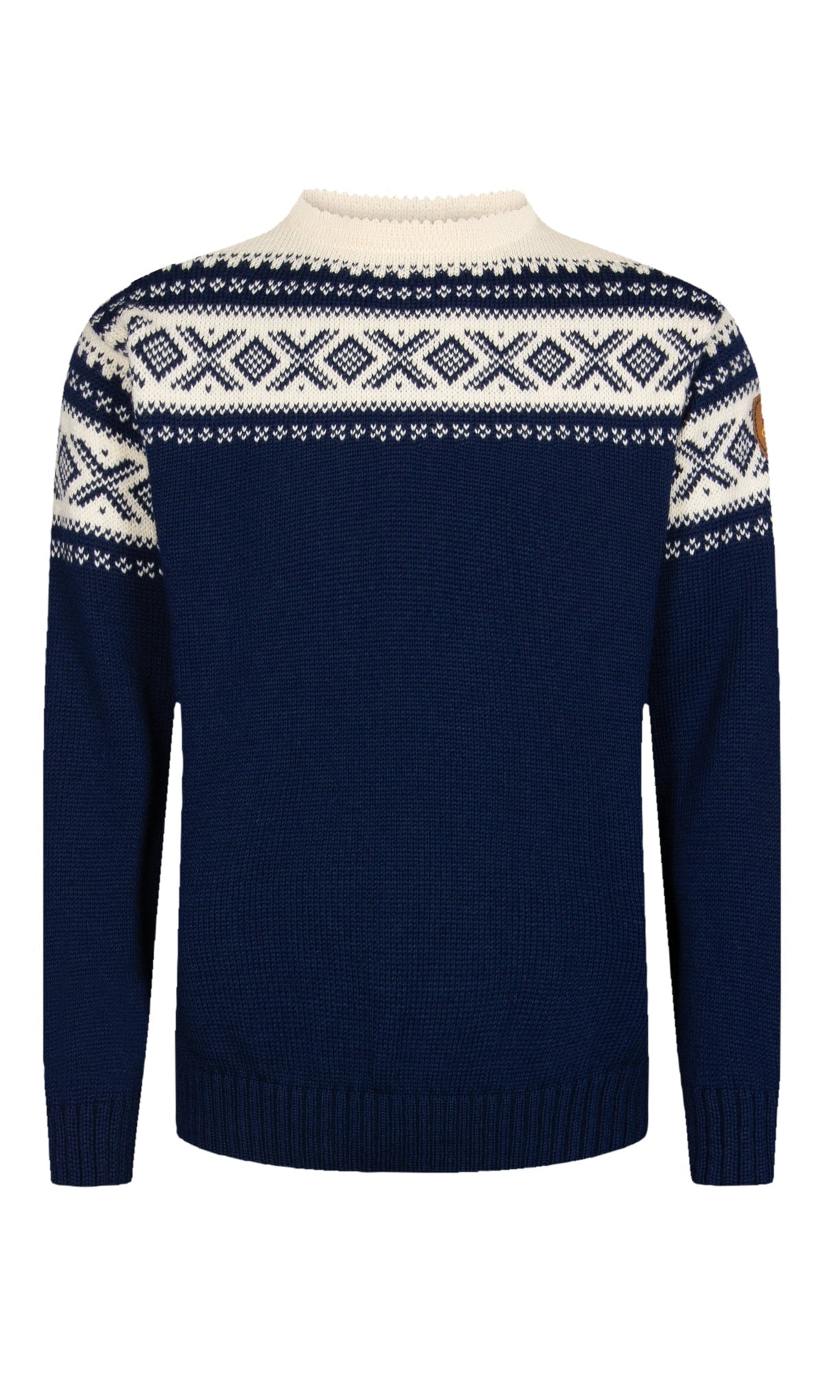 Cortina 1956 Unisex Sweater - Norwegian Wool Navy Off-white