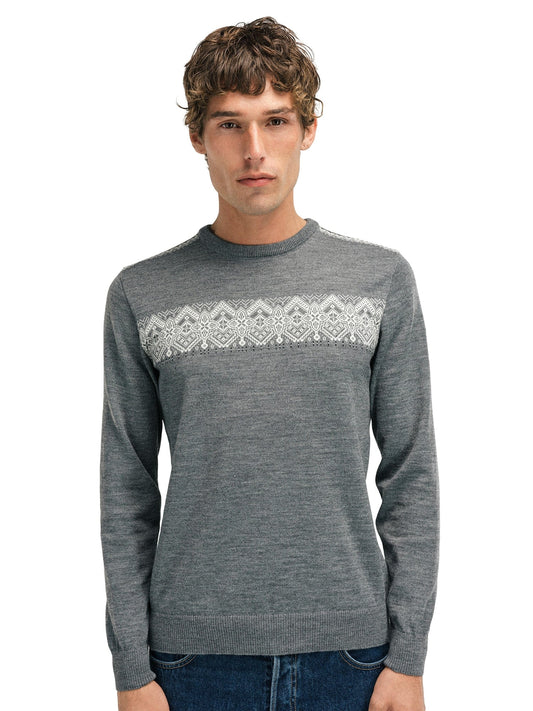 Stenberg Masculine Sweater Smoke Offwhite Charcoal