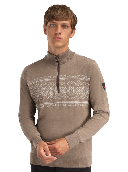 Liaset Men's Sweater Mountainstone Off White