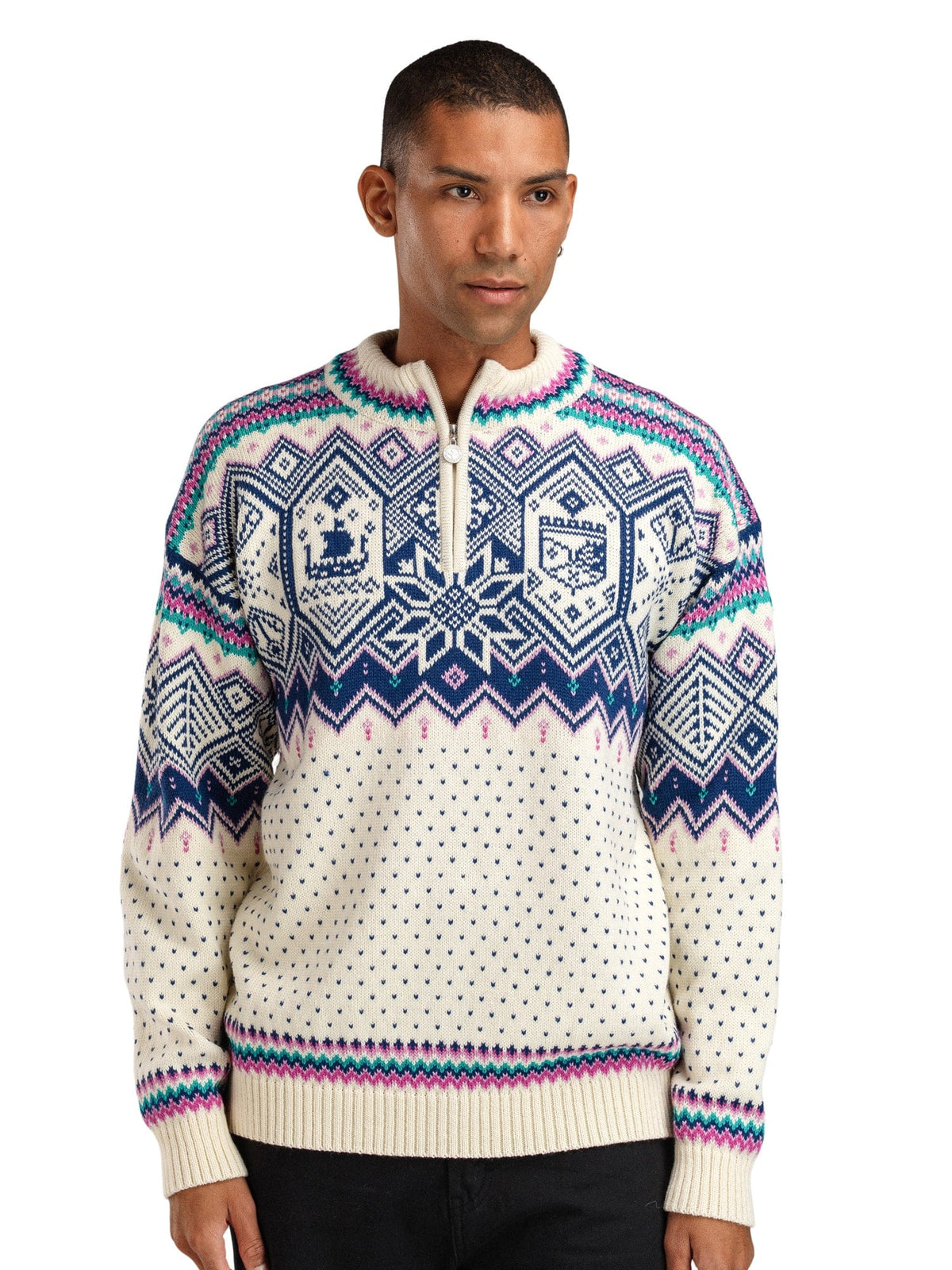 VM Trondheim Masc. Sweater White