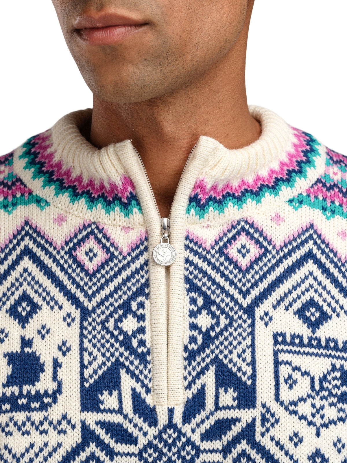 VM Trondheim Masc. Sweater White