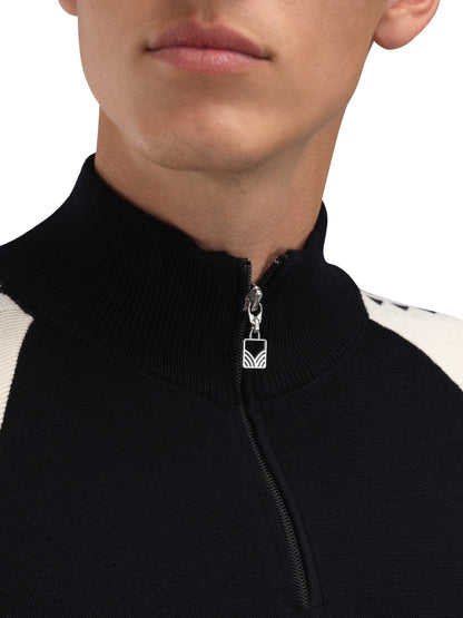 Geilo Masc Sweater Black Offwhite