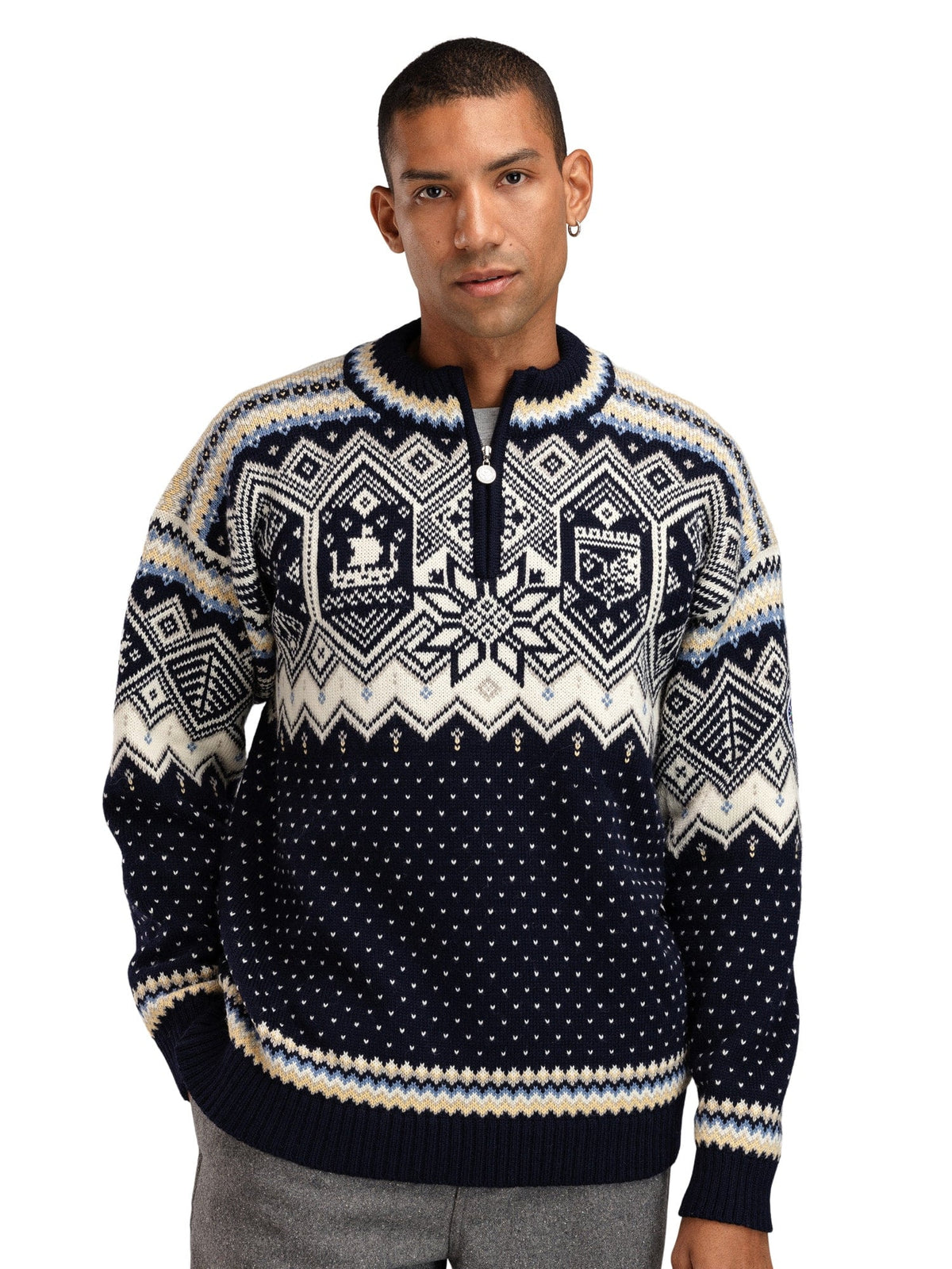 VM Trondheim Masc. Sweater Blue