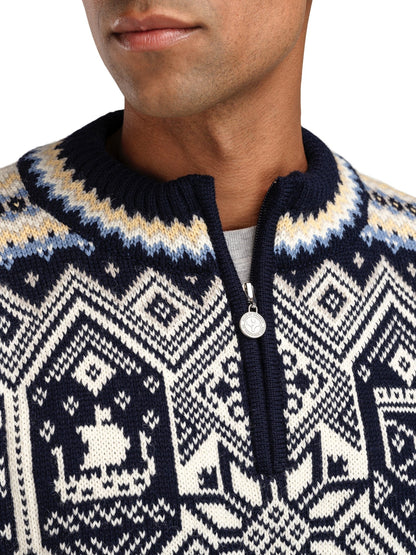 VM Trondheim Masc. Sweater Blue