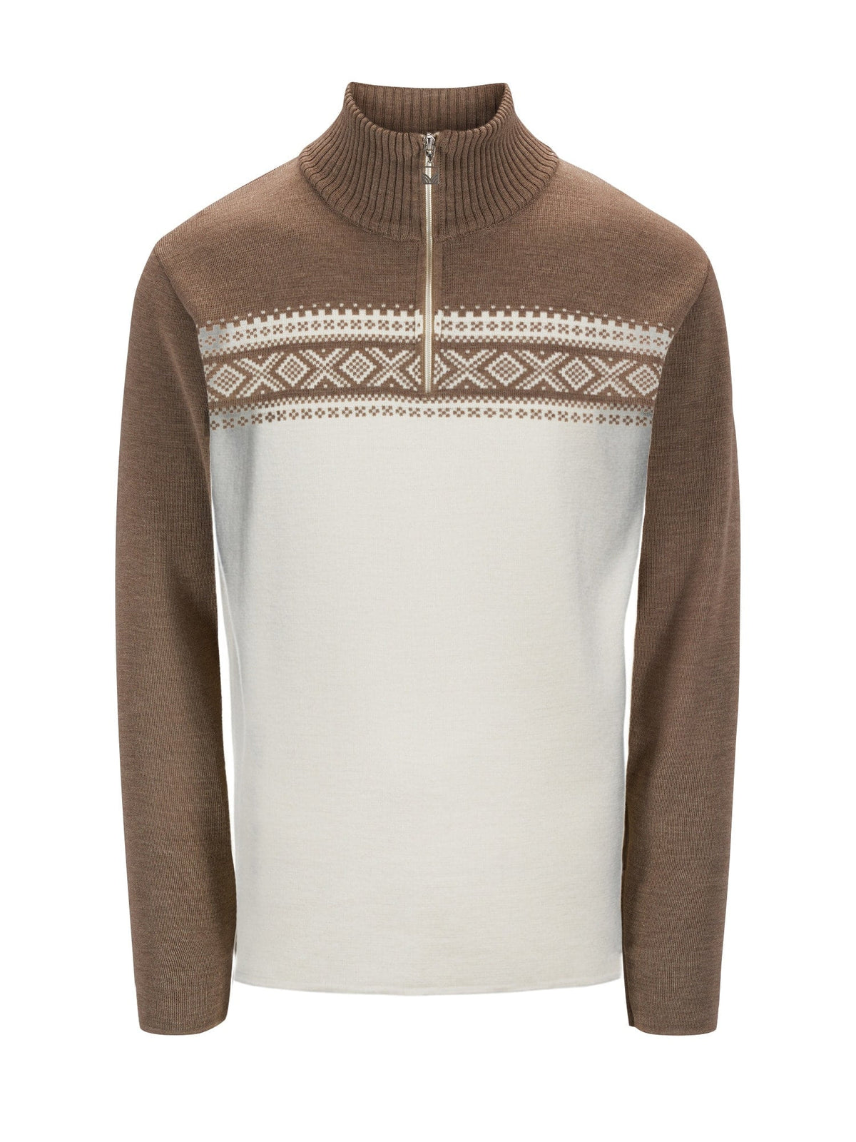 Dalestølen masc sweater Mountainstone Offwhite