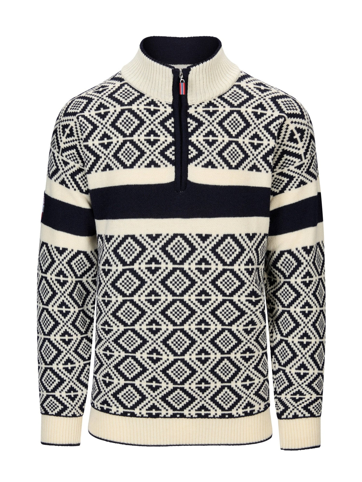 Team Norway Cortina Masc Sweater Navy Offwhite
