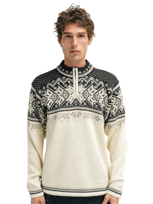 Vail Masc Sweater Offwhite Coffee Sandstone