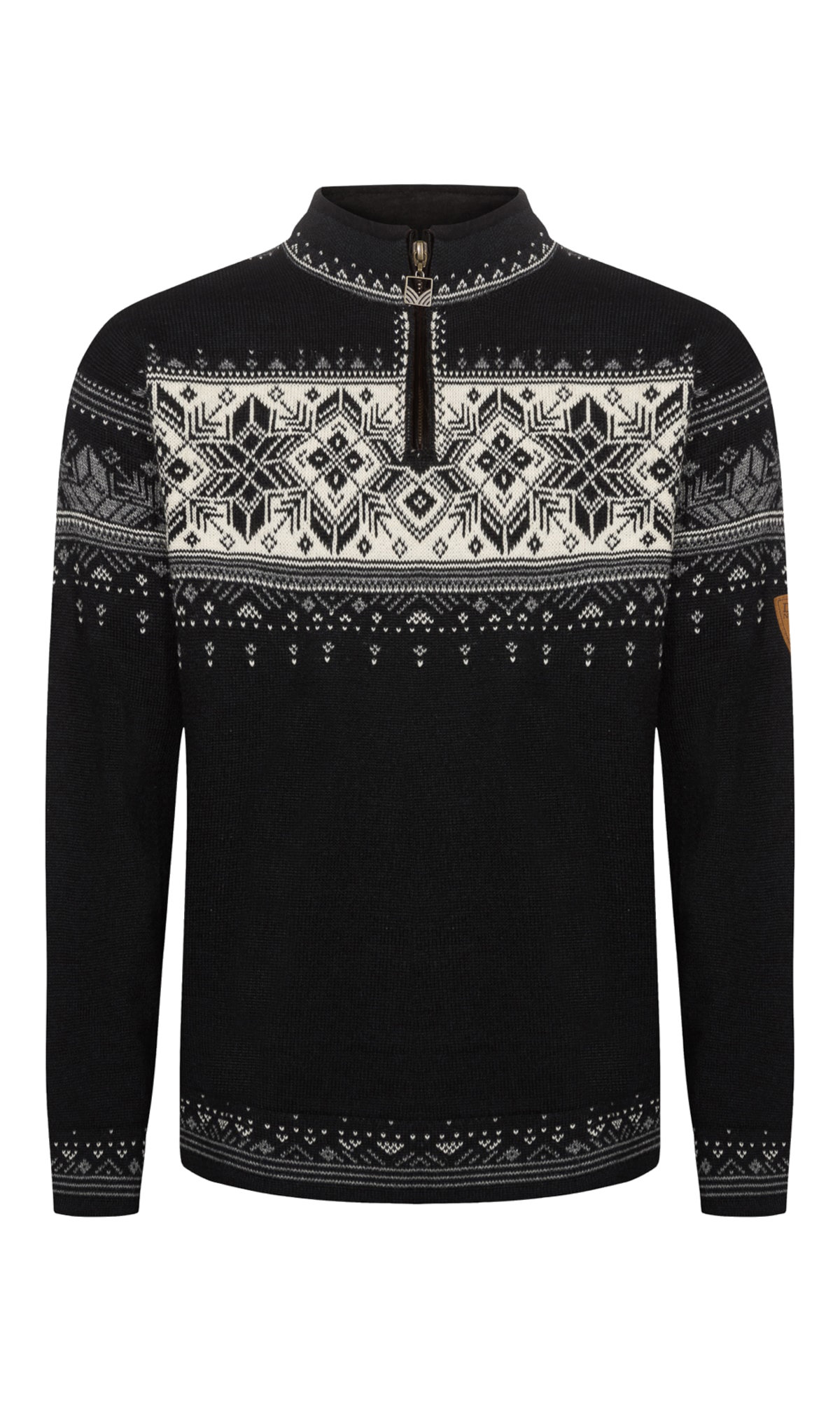 Blyfjell Sweater Black smoke Offwhite Lgtcharco