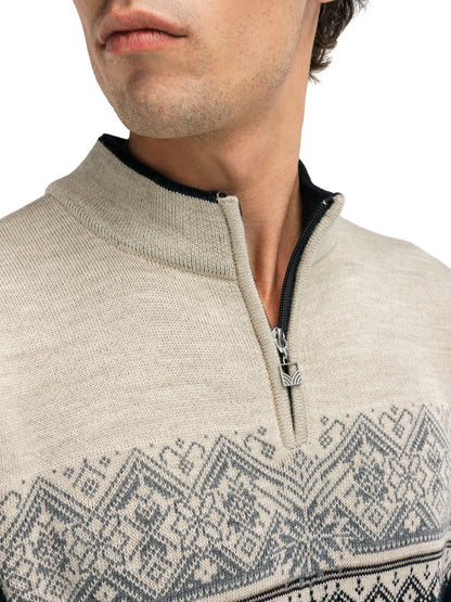 Moritz Masc Sweater Black Sandstone